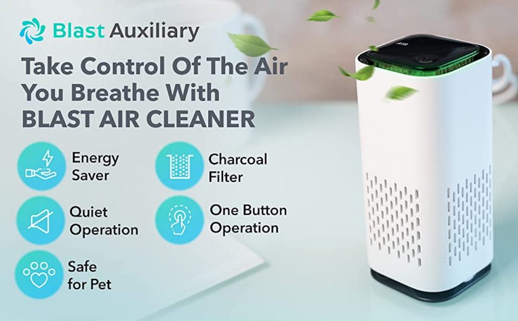 AirCleaner, el mini purificador de aire ligero y compacto