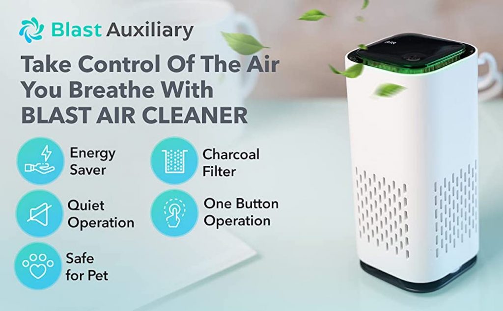 AirCleaner, o mini purificador de ar leve e compacto