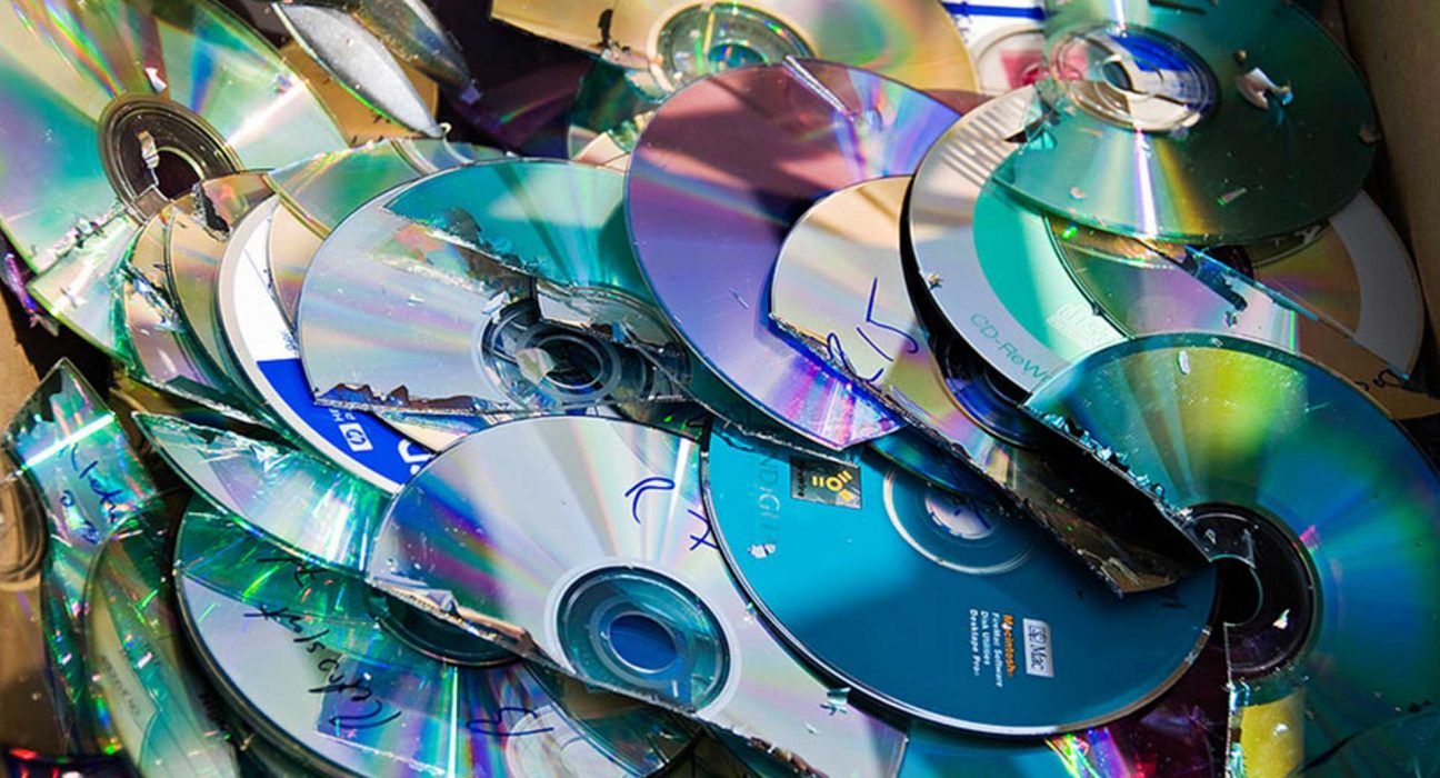 Recycle your old CDs and they'll become smart sensors